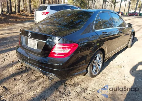 2012 Mercedes-Benz C 300 Sport 4Matic from USA, damaged, VIN WDDGF8BB2CR230963